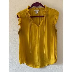 Cupcakes and Cashmere Ruffle Trim Tank Top